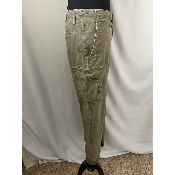 Saint Johns Bay Army Green Khaki Outdoor Cargo Joggers - Picture 2 of 10